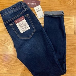 NWT Vigoss Skinny Jeans Dark Wash